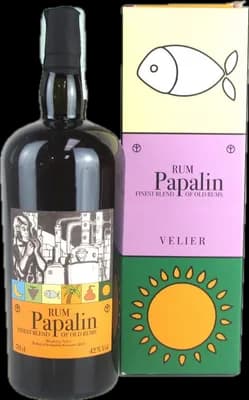 Bouteille de spiritueux : Papalin de la marque Vélier