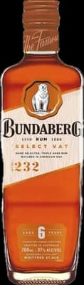 Bouteille de spiritueux : Select Vat 6 Years de la marque Bundaberg