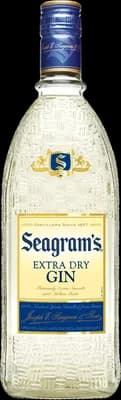 Bouteille de spiritueux : Extra Dry Gin de la marque Seagram's 
