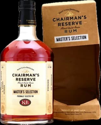 Bouteille de spiritueux : Master's Selection (K&L Wines) de la marque Chairman's Reserve