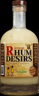 Bouteille de spiritueux : Pina Colada de la marque Rhum Désirs