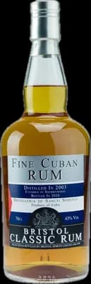 Bouteille de spiritueux : Cuban Rum Sherry Finish de la marque Bristol Classic Rum