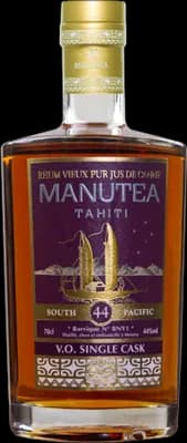 Bouteille de spiritueux : VO Single Cask de la marque Manutea