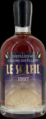 Bouteille de spiritueux : Le Soleil de la marque Caroni