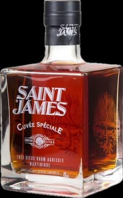 Bouteille de spiritueux : Cuvée Spéciale de la marque Saint James