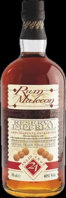 Bouteille de spiritueux : Reserva Imperial 21 Years de la marque Malecón