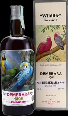 Bouteille de spiritueux : Demerara Rum (Wildlife No.1) de la marque Silver Seal