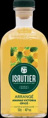 Bouteille de spiritueux : Arrangé Ananas Victoria Epicé de la marque Isautier
