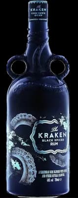 Bouteille de spiritueux : Black Spiced Unknown Deep de la marque Kraken