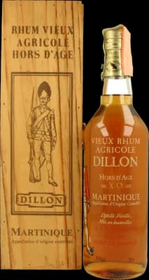Bouteille de spiritueux : Grand Grenadier XO 2002 de la marque Dillon