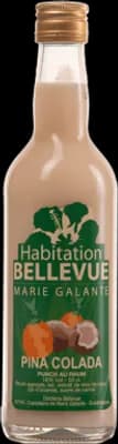 Bouteille de spiritueux : Punch Pina Colada de la marque Habitation Bellevue