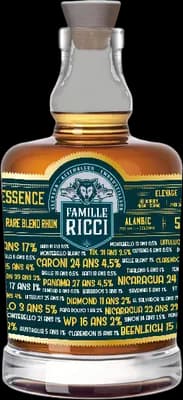 Bouteille de spiritueux : Quintessence 2022 de la marque Famille Ricci