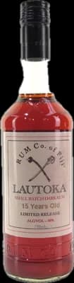Bouteille de spiritueux : Lautoka 15 de la marque Fiji Rum & Co