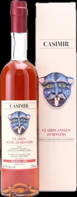 Bouteille de spiritueux : Clairin 29 months (Kate Perry, LM&V) de la marque Vélier