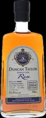 Bouteille de spiritueux : Single Cask Rum 2004 Aged 13 Years (A Private Estate Distillery) de la marque Duncan Taylor