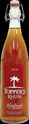 Bouteille de spiritueux : Spiced de la marque Topper’s