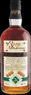 Bouteille de spiritueux : 25 Years Reserva Imperial de la marque Malecón