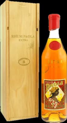 Bouteille de spiritueux : Extra - 8 Years de la marque Rhum Paola