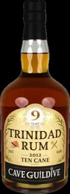 Bouteille de spiritueux : Trinidad Rum de la marque Cave Guildive