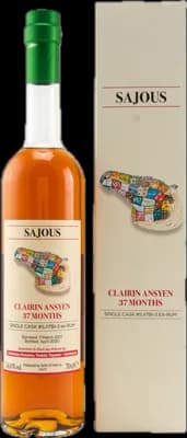 Bouteille de spiritueux : Clairin Ansyen Sajous (Bielle Cask) de la marque Vélier