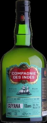 Bouteille de spiritueux : Guyana de la marque Port Mourant