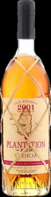 Bouteille de spiritueux : Old Reserve 2001 Saint Lucia de la marque Plantation