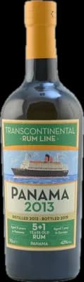 Bouteille de spiritueux : Panama 2013 de la marque Transcontinental Rum Line
