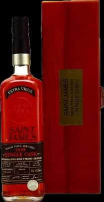 Bouteille de spiritueux : Single Cask de la marque Saint James