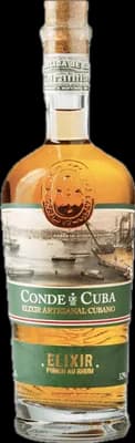 Bouteille de spiritueux : Elixir de la marque Conde de Cuba