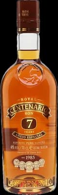 Bouteille de spiritueux : 7 Years Añejo Especial de la marque Centenario