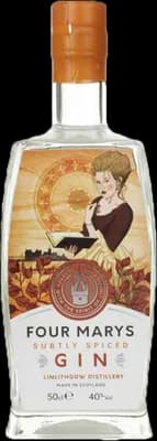 Bouteille de spiritueux : Subtly Spiced Gin de la marque Four Marys