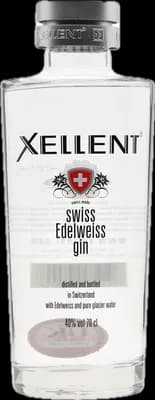 Bouteille de spiritueux : Edelweiss Gin de la marque Xellent 