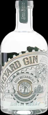 Bouteille de spiritueux : Vineyard Gin de la marque Rude Mechanicals