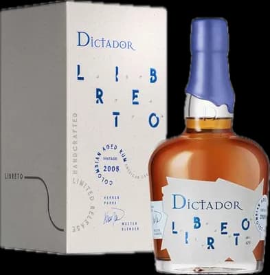 Bouteille de spiritueux : Libreto American Oak Cask 2005 de la marque Dictador