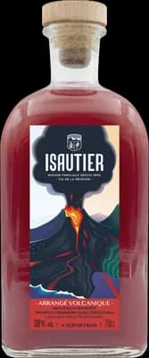 Bouteille de spiritueux : Arrangé Volcanique de la marque Isautier