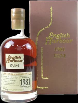 Bouteille de spiritueux : 25 Years de la marque The Antigua Distillery