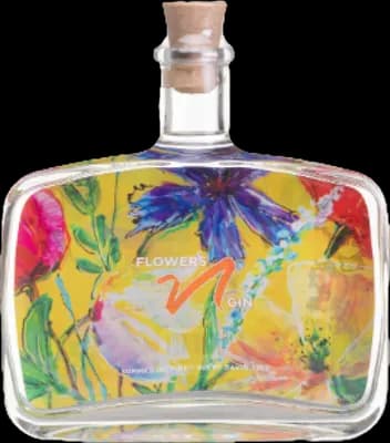 Bouteille de spiritueux : Summer edition de la marque FlowersNGin