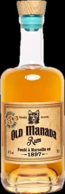 Bouteille de spiritueux : Gold de la marque Old Manada