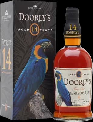 Bouteille de spiritueux : 14 ans de la marque Doorly's