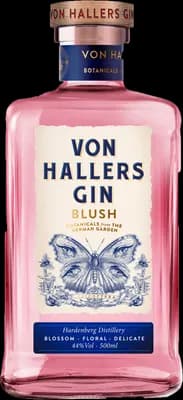 Bouteille de spiritueux : Blush de la marque Von Hallers Gin