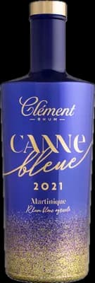Bouteille de spiritueux : Canne Bleue de la marque Clément