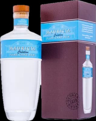 Bouteille de spiritueux : Creation de la marque Mauricia