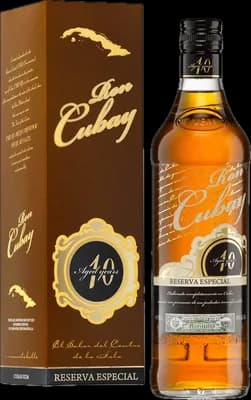 Bouteille de spiritueux : Ron Cubay Reserva Especial de la marque Cuba Ron S.A.