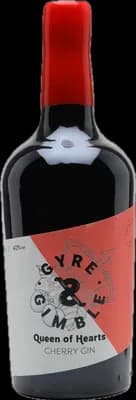 Bouteille de spiritueux : Queen of Hearts Cherry Gin de la marque Gyre & Gimble 