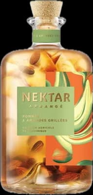 Bouteille de spiritueux : Pommes & Amandes Grillées de la marque Nektar Arrangé