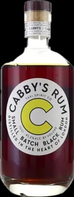 Bouteille de spiritueux : Cabby's Black Rum de la marque Taxi Spirit Co