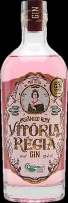 Bouteille de spiritueux : Organico Rose Gin de la marque Vitoria Regia