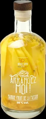 Bouteille de spiritueux : Arrangez-Moi Mangue-Fruits de la Passion de la marque Quai Sud