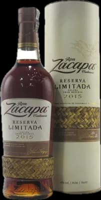 Bouteille de spiritueux : Reserva Limitada 2015 de la marque Zacapa