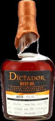 Bouteille de spiritueux : Best Of 1976 43% de la marque Dictador